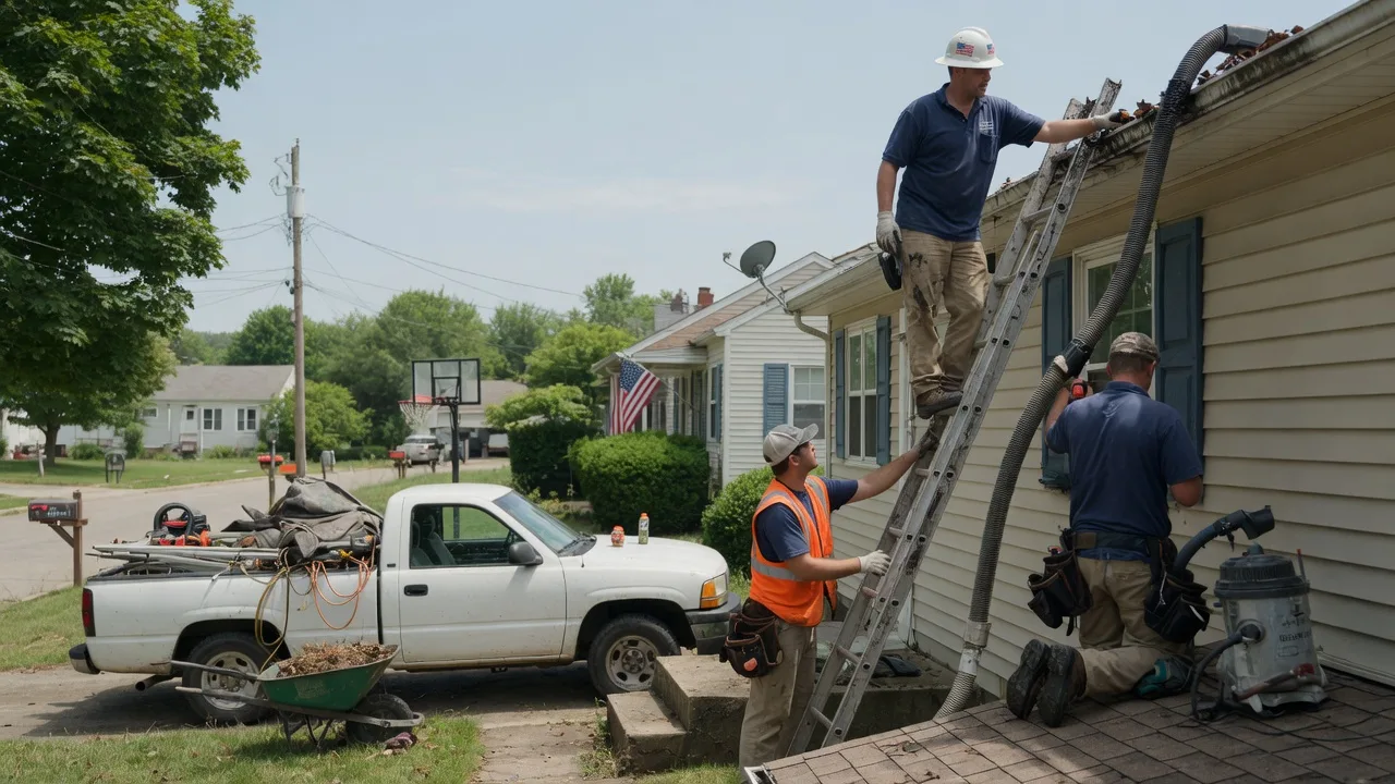 Gutter Installation in Vaughnsville, OH near me